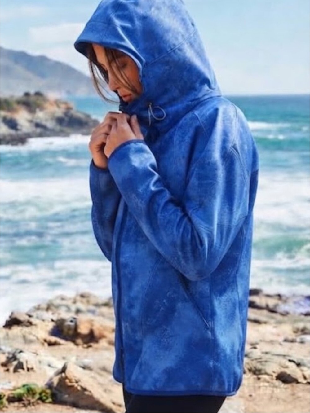 FP Movement by Free People Blue Canyon Crusin’ Jacket Size M